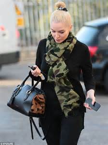Helen Flanagan Leaves The Winter Coat At Home And Braves The Cold In A