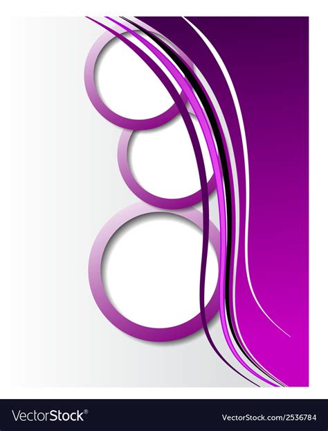 Elegant Abstract Purple Background Royalty Free Vector Image