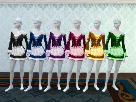 Anime Maid Dress The Sims 4 Catalog