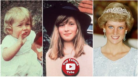 Princess Diana Transformation From 1 To 36 Years Old Princess Diana