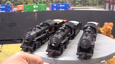 Review Bachmann Ho 2 8 0 Steam Locos W Improved Sound Youtube
