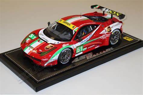 Bbr 1/43 ferrari 458 spider 2011 red supercar italy minicar model car. BBR Models Ferrari Ferrari 458 GT2 24H Le Mans 2013 #51 Red / White / Green