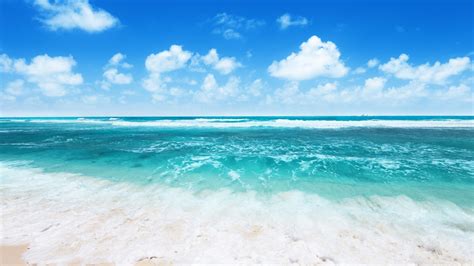 Sea And Ocean Water Sand Seascape Tropical Travel Surf Summer Beach Hd