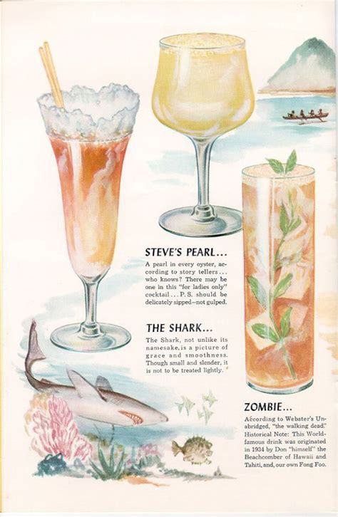Vintage Menu Vintage Tiki Vintage Recipes Vintage Food Vintage Ads