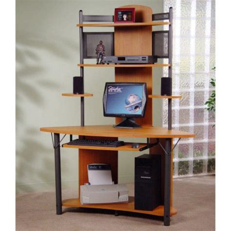 Working from home during the quarantine? Modern Corner Desk Workspace For Small Office Design Ideas ...