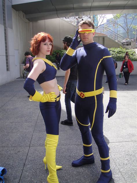 Wondercon 2011 Jean Grey And Cyclops Costumes The