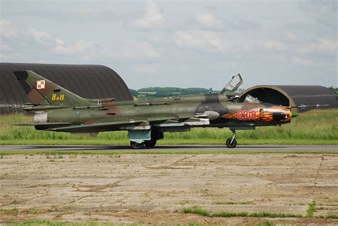 Sukhoi Su 22 Fitter Su 22m 4 8919 Polish Air Force Flickr
