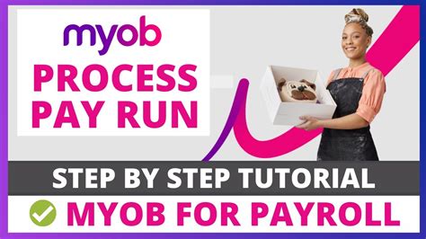 How To Process A Myob Pay Run Using Myob For Payroll Youtube