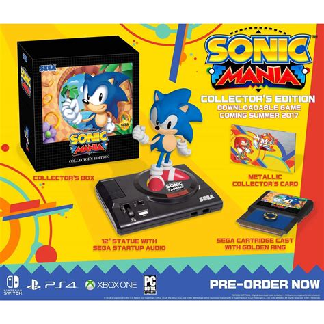 Sonic Mania Collectors Edition Nintendo Switch Gran Venta Off 59