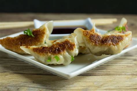 They are pan fried in a hot skillet before a mixture of water and cornstarch is poured in and everything is covered for a few minutes. Simple Pork Gyoza Recipe With Cabbage great for dinner