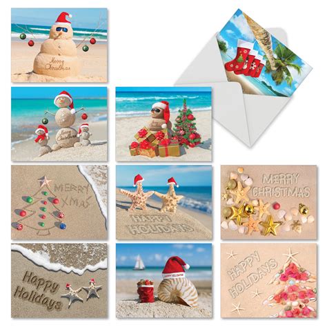 We did not find results for: Amazon.com: Beach Christmas Card Variety Pack - 24 Cards & Envelopes - 8 Designs, 3 Cards Per ...