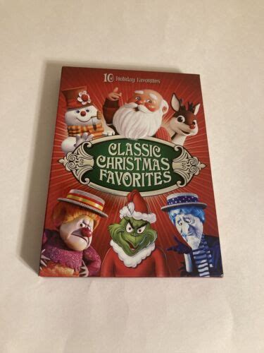 Classic Christmas Favorites 10 Holiday Favorites Dvd 4 Disc Set Ebay