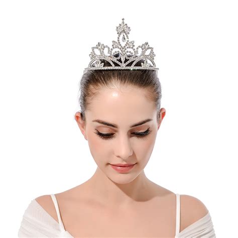 Buy Dczerong Birthday Queen Crown Tiara Prom Queen Crowns Rhinestone