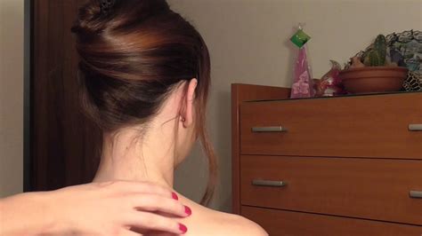 Head Neck And Shoulders Scratching And Massagingasmr Youtube