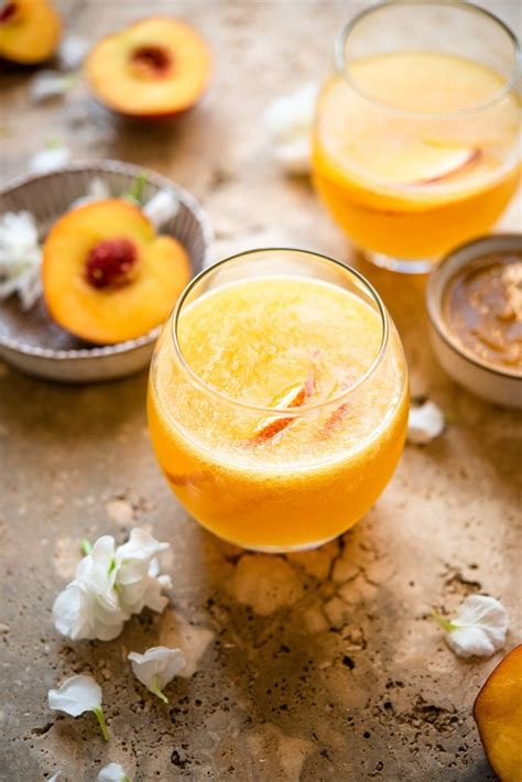 Peach Bellini Recipe With Puree Besto Blog