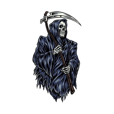 Grim Reaper Illustration