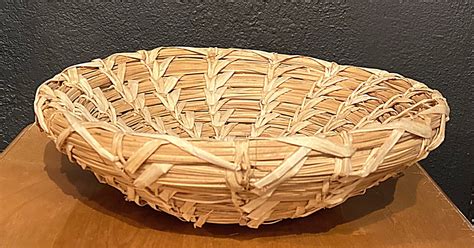 Handmade Papago Weaved Grass Bowl Dn The Shops In Uptown Etsyde