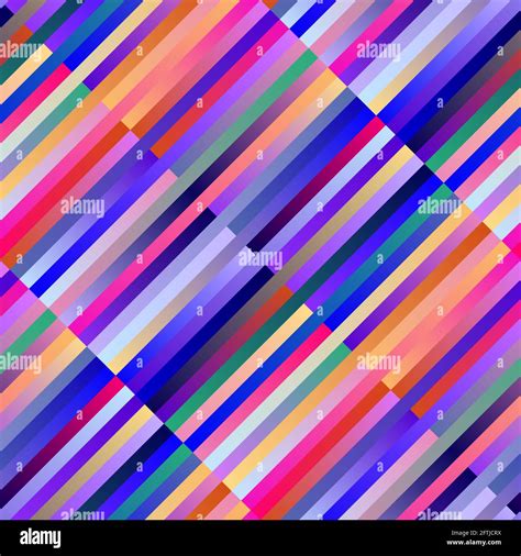 Seamless Geometrical Abstract Diagonal Stripe Pattern Background Stock