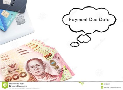 How your credit card's due date and closing date are determined. Terms On Credit Card And Debit Card Payment Due Date Stock Image - Image of note, bank: 87738391