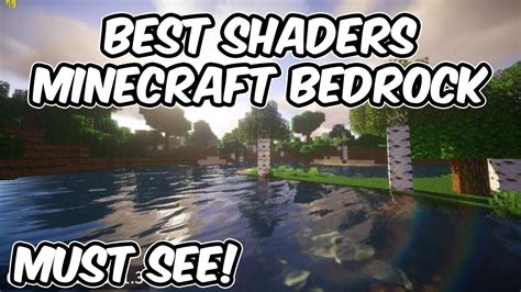 Best Shaders For Minecraft Bedrock Edition Working Pc Xbox