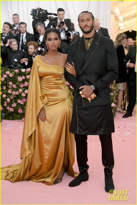 Colin Kaepernick And Girlfriend Nessa Are A Golden Duo At Met Gala 2019