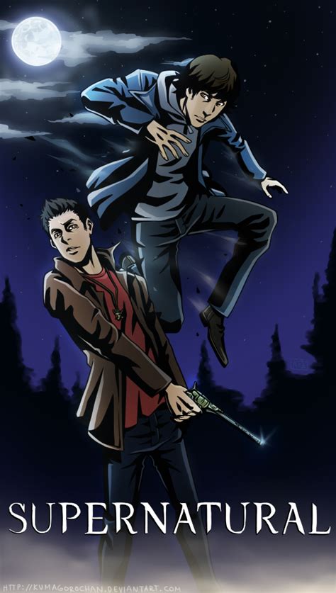 Supernatural The Anime Series By Kumagorochan On Deviantart