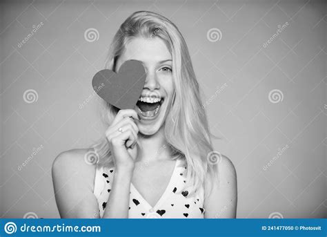 Moments Of Joy Woman With Decorative Heart Date Love And Romance Romantic Greeting