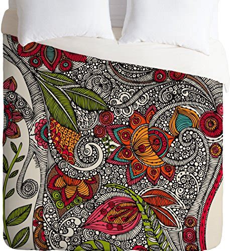 Deny Designs Valentina Ramos Random Flowers Lightweight Duvet Cover