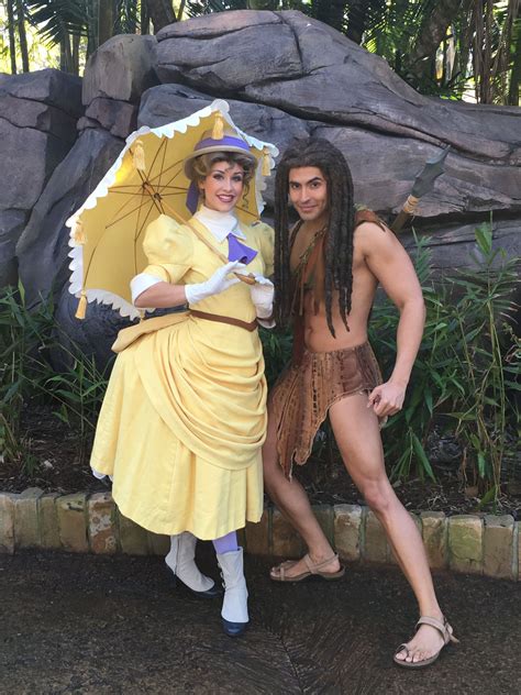 Jane And Tarzan Disney Dresses Cute Couple Halloween Costumes Tarzan And Jane Costumes