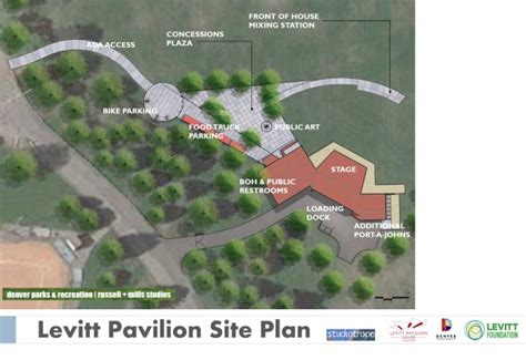 Work On Levitt Pavilion Amphitheater Underway In Ruby Hill Park The