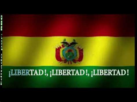 Himno Nacional De Bolivia Karaoke Completo Estrofas YouTube
