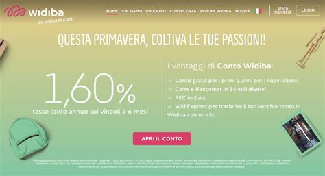 In questa sezione, visibile solo da pc, accedi direttamente ai tuoi dati personali con una panoramica completa e un alto livello di personalizzazione: Widiba: la banca online di Mps - Small Business Italia