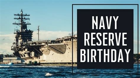 Us Navy Reserve Birthday Celebrating The History And Heroes News
