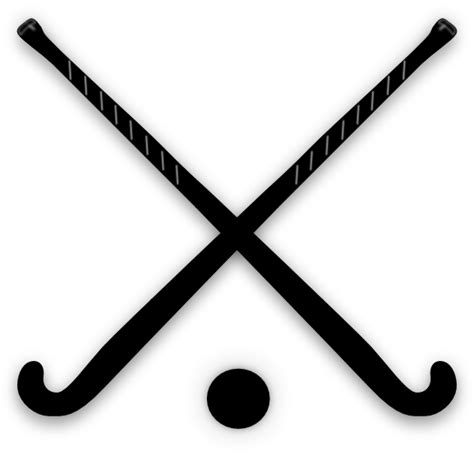 Crossed Hockey Sticks Clipart Best