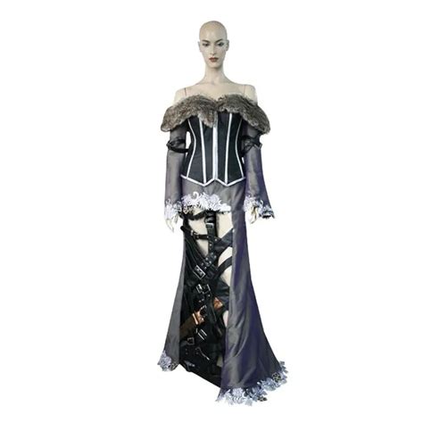 2016 High Quality Beautiful Party Queen Final Fantasy X 10 Lulu Cosplay Costumes Sexy Women