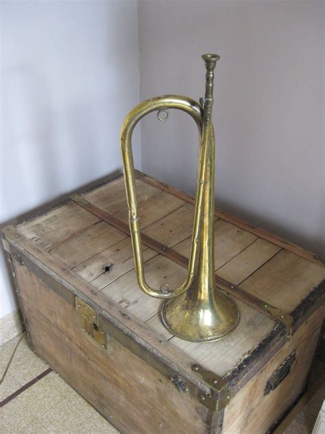 Beautiful Brass French Hunting Horn Bugle Etsy