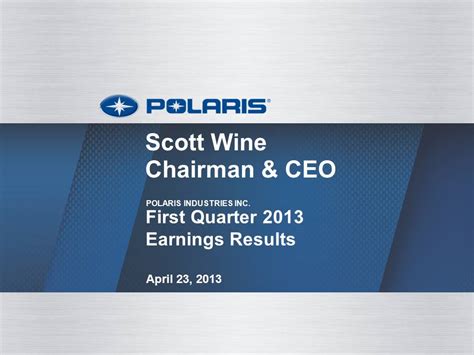 Victor koelsch was named chief digital officer of polaris, inc. Polaris Inc. - FORM 8-K - EX-99.2 - EXHIBIT 99.2 - April ...