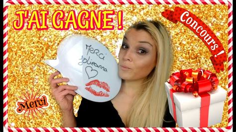 🍀 omg j ai encore gagne un concours 👉 merci jolieanna youtube