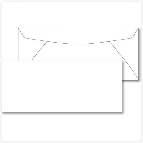 No 10 Envelope Template
