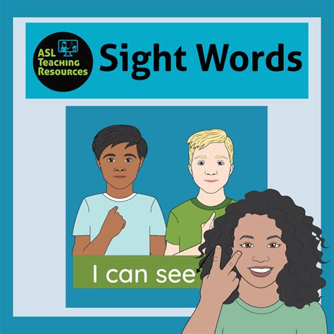 Sight Words Pre Primer Asl Teaching Resources