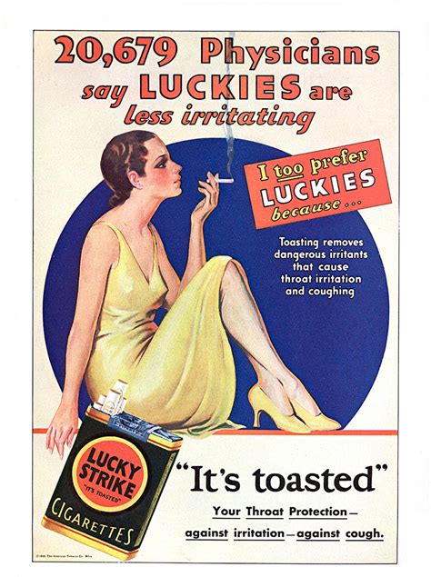 Bizarre Tobacco Advertising From The 1920s And 1930s