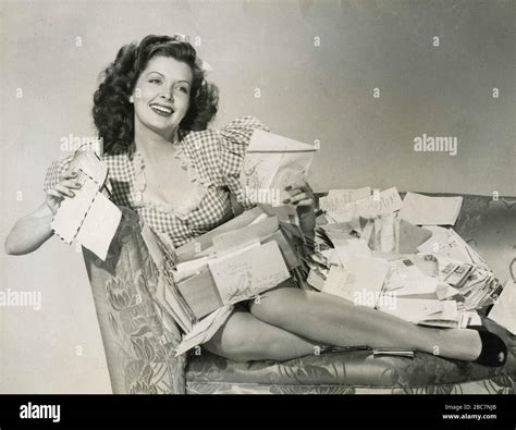 American Film Actress Jane Poni Adams Hollywood Cal Usa 1950s