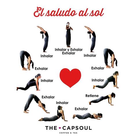 ¿conoces Estas Postura De Yoga El Saludo Al Sol Es Una De Las Asanas