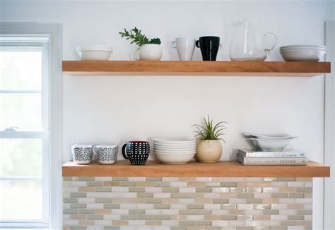 No matter how big your garage is, there never seems to. Learn how to hang open kitchen shelves - floating shelves ...