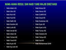 Nabi adalah seseorang yang allah subhanahu wa ta'ala berikan wahyu serta syariat, akan tetapi tidak diperintahkan untuk yang mengamalkannya sendiri tanpa ada keharusan untuk menyampaikannya. Nama-Nama 25 Nabi Dan Rasul Yang Wajib Diketahui ...