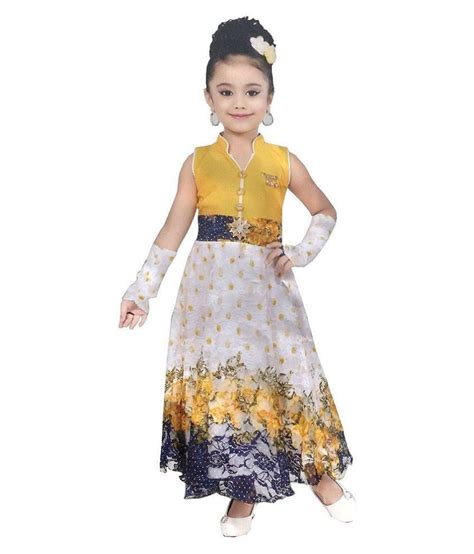 Cute Fashion Kids Girls Princess Popcorn Net Party Wear Flower Dresses Clothes 8 9 Years Buy