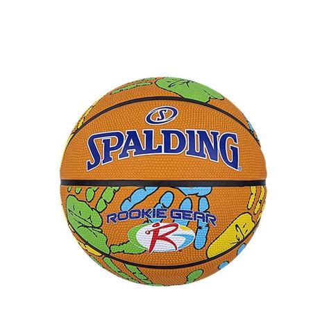Jual Peralatan Basket Pria Spalding Rookie Gear Rubber Size 4 Orange
