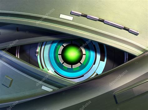 Robot Eye — Stock Photo © Andreus 10661847