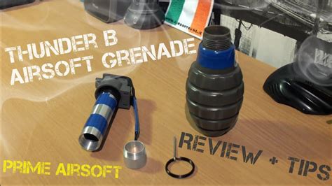 Thunder B Airsoft Grenade Review Tips Youtube