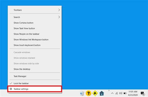 How To Customize Your Windows 10 Taskbar Gambaran